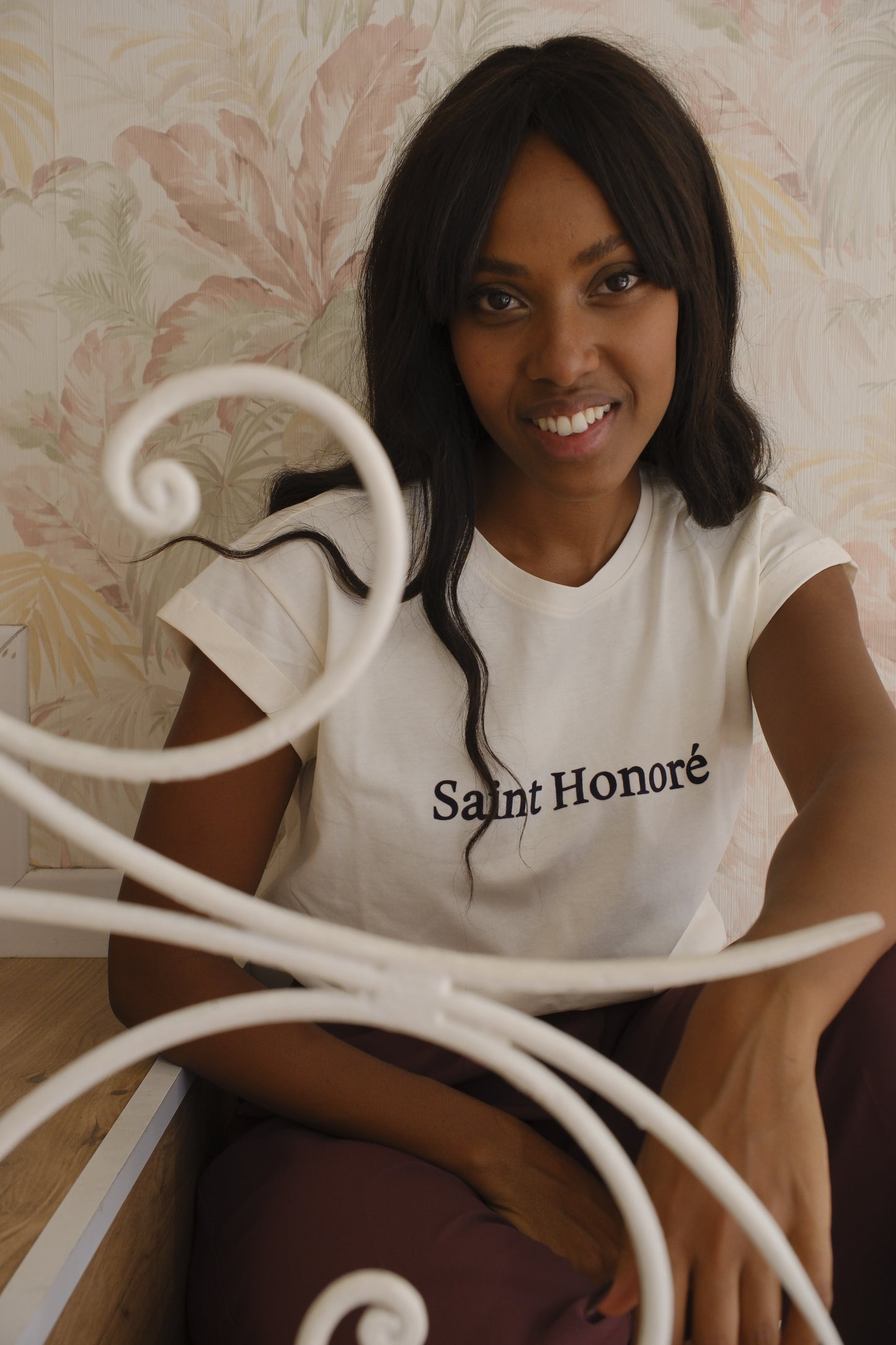 T-shirt stampa Saint Honoré - BURRO