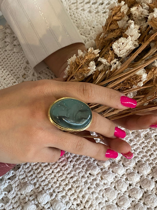 Anello Potere del Cristallo - AZZURRO