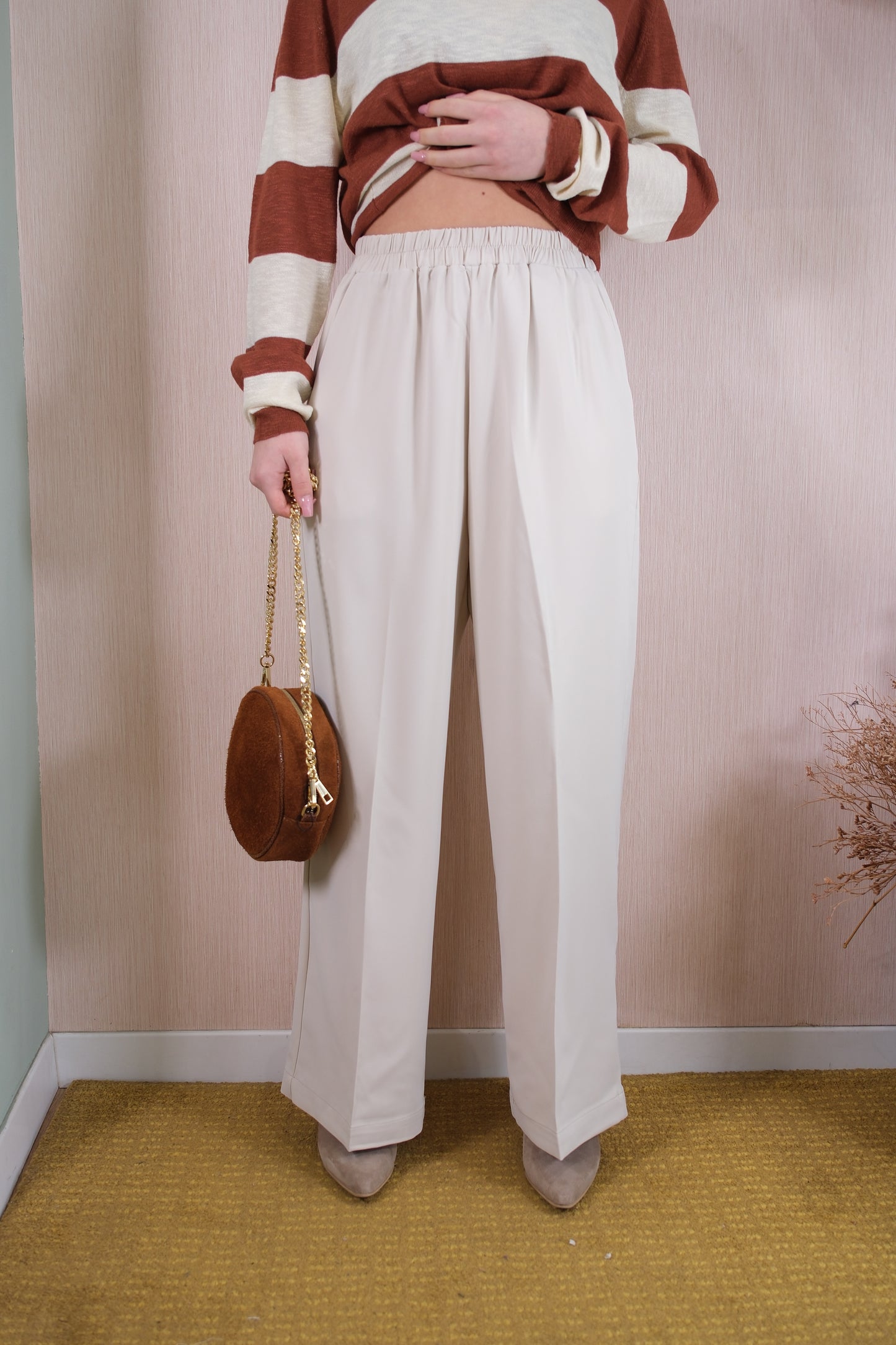 Pantaloni Picasso - ECRU