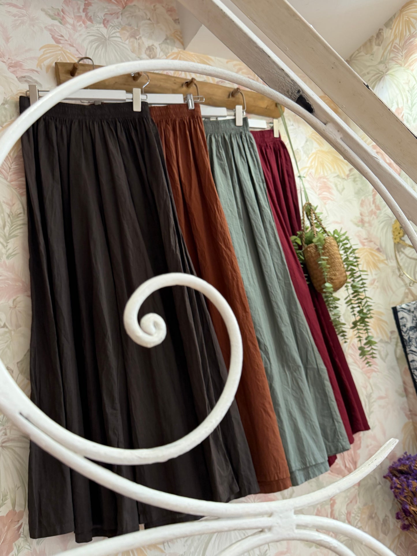 Pantalone gamba larga - VERDE MILITARE