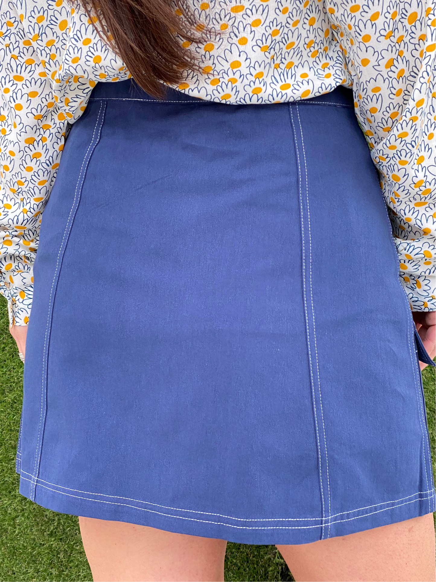 Skirt 41C/11011 - BLUE