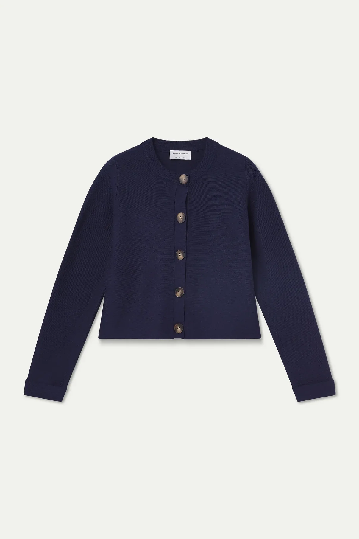 Cardigan manica lunga - BLU