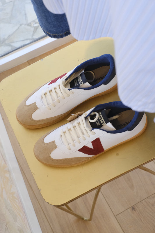 Sneakers basse in pelle - MARINO