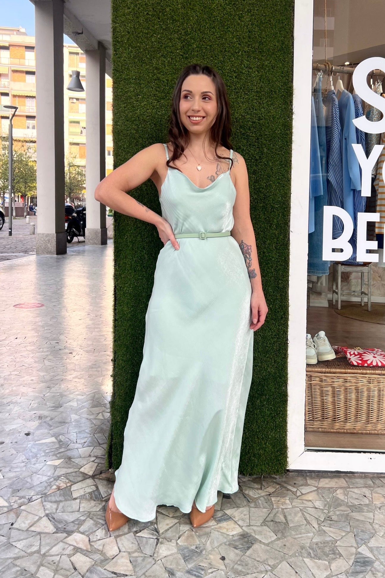 Abito 1891 - VERDE ACQUA