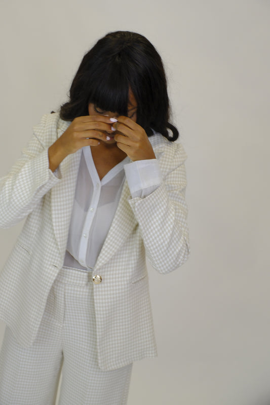 Giacca pied poule - BURRO