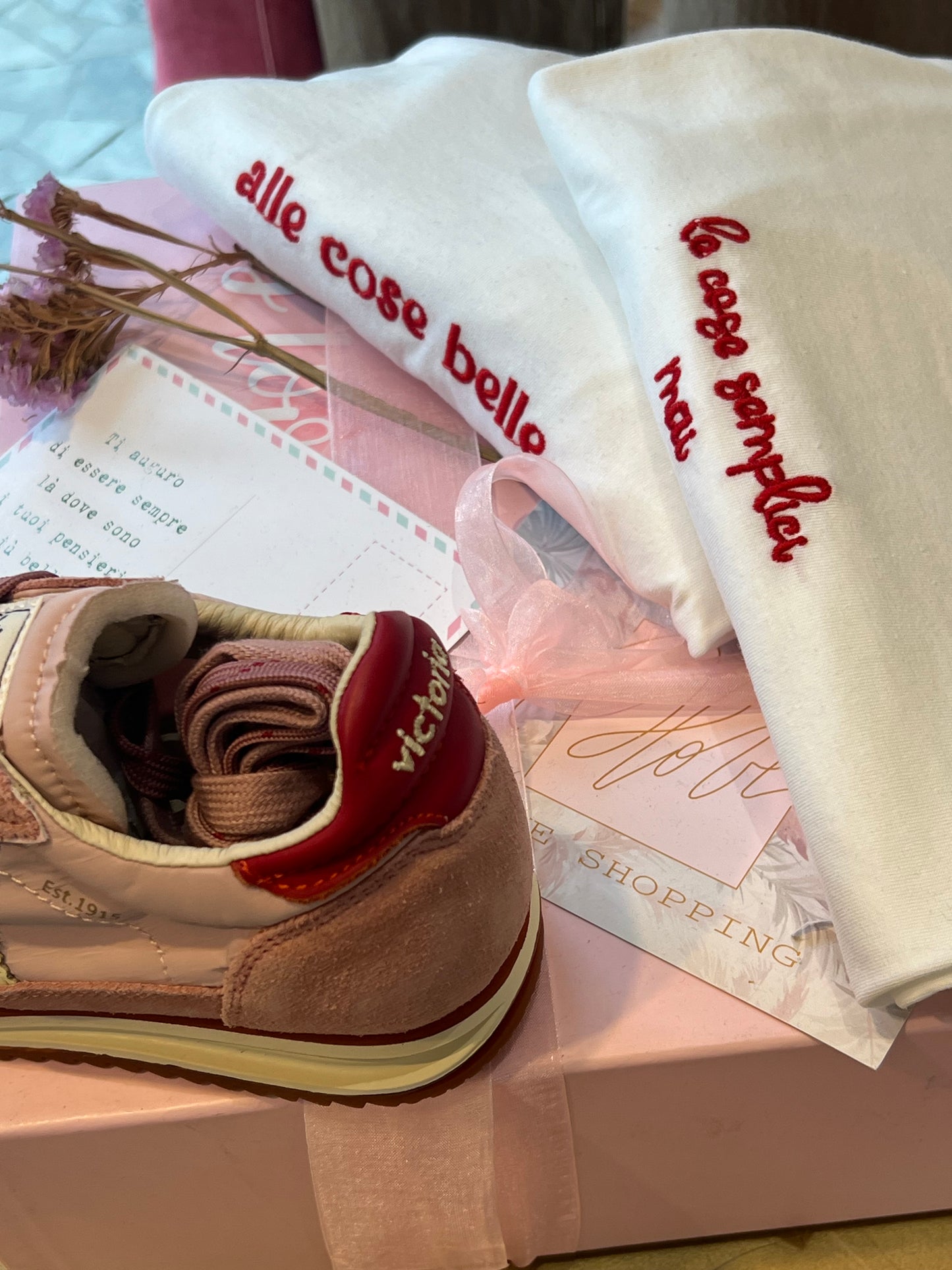 Sneakers camoscio - ROSA