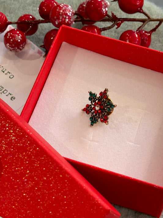 Spilla Fiocco di Neve - ORO