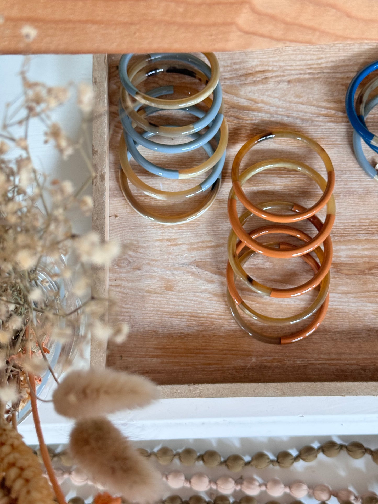 BRACCIALE CORNO-1 Duo Brownie - BEIGE