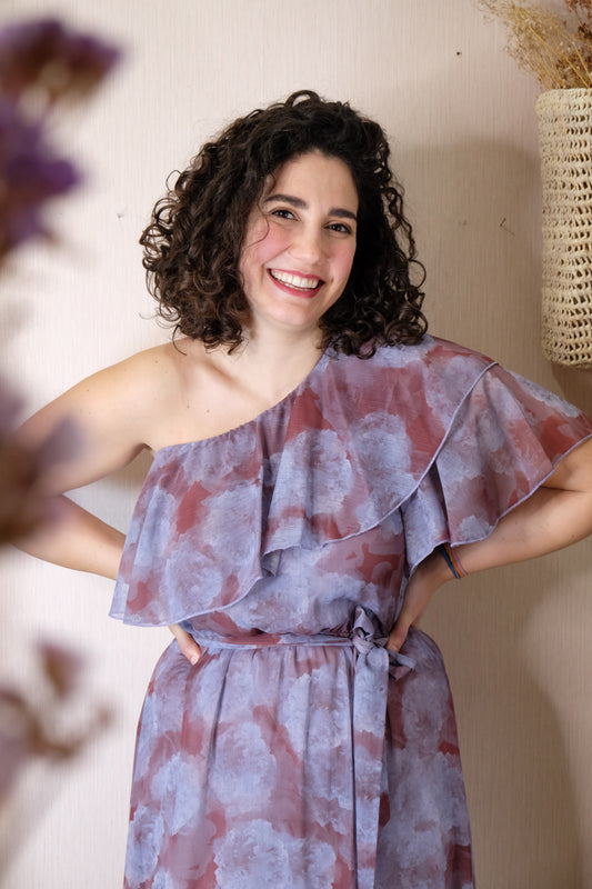 Abito Apida Monospalla Voulant - LILLA/MATTONE