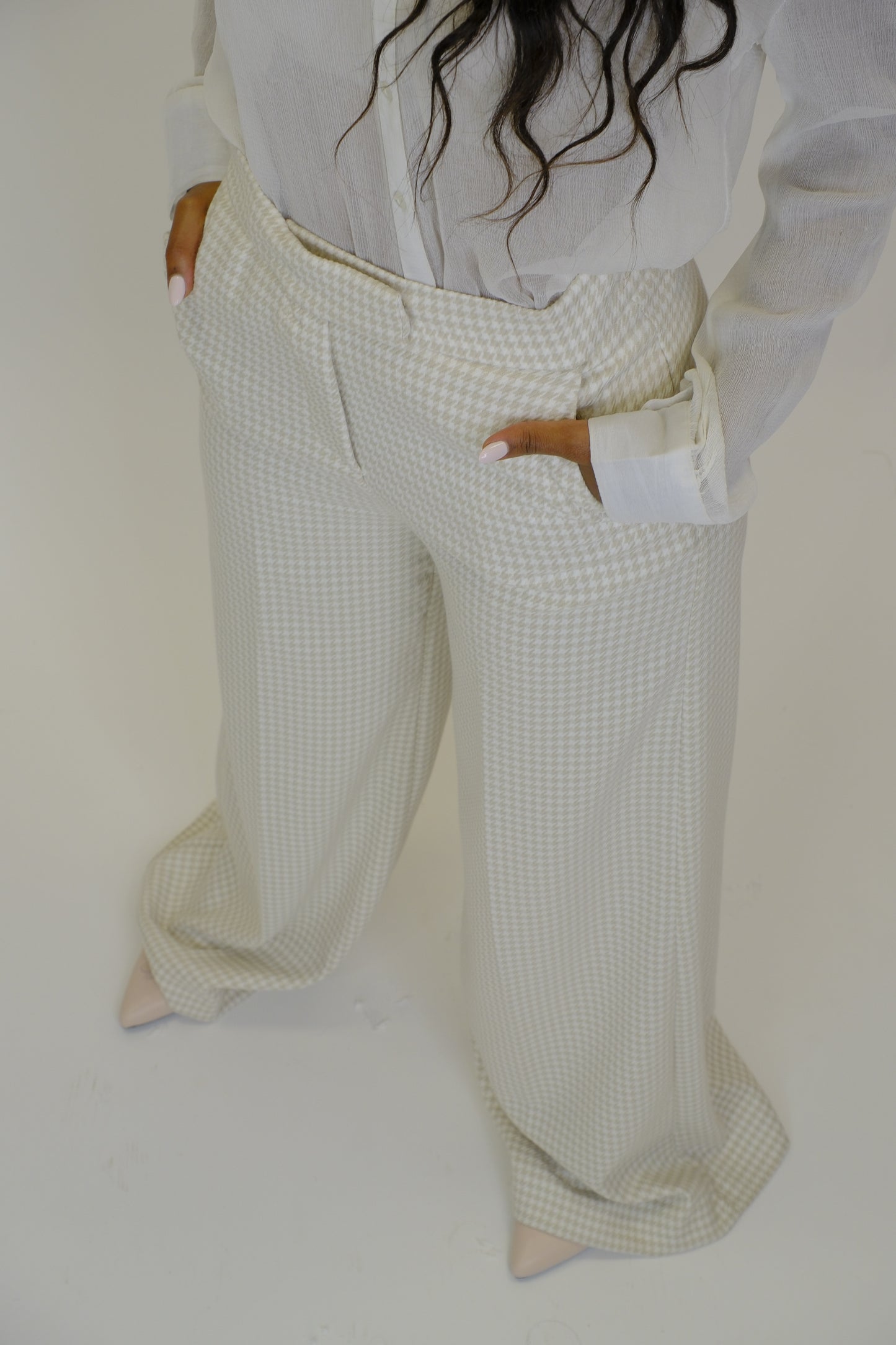 Pantaloni pied poule - BURRO