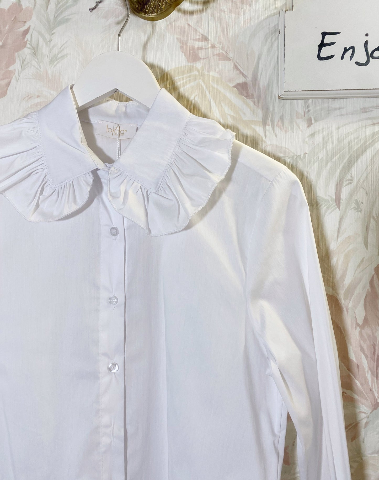 Camicia lok 5070 Colletto Lavorato - BIANCO