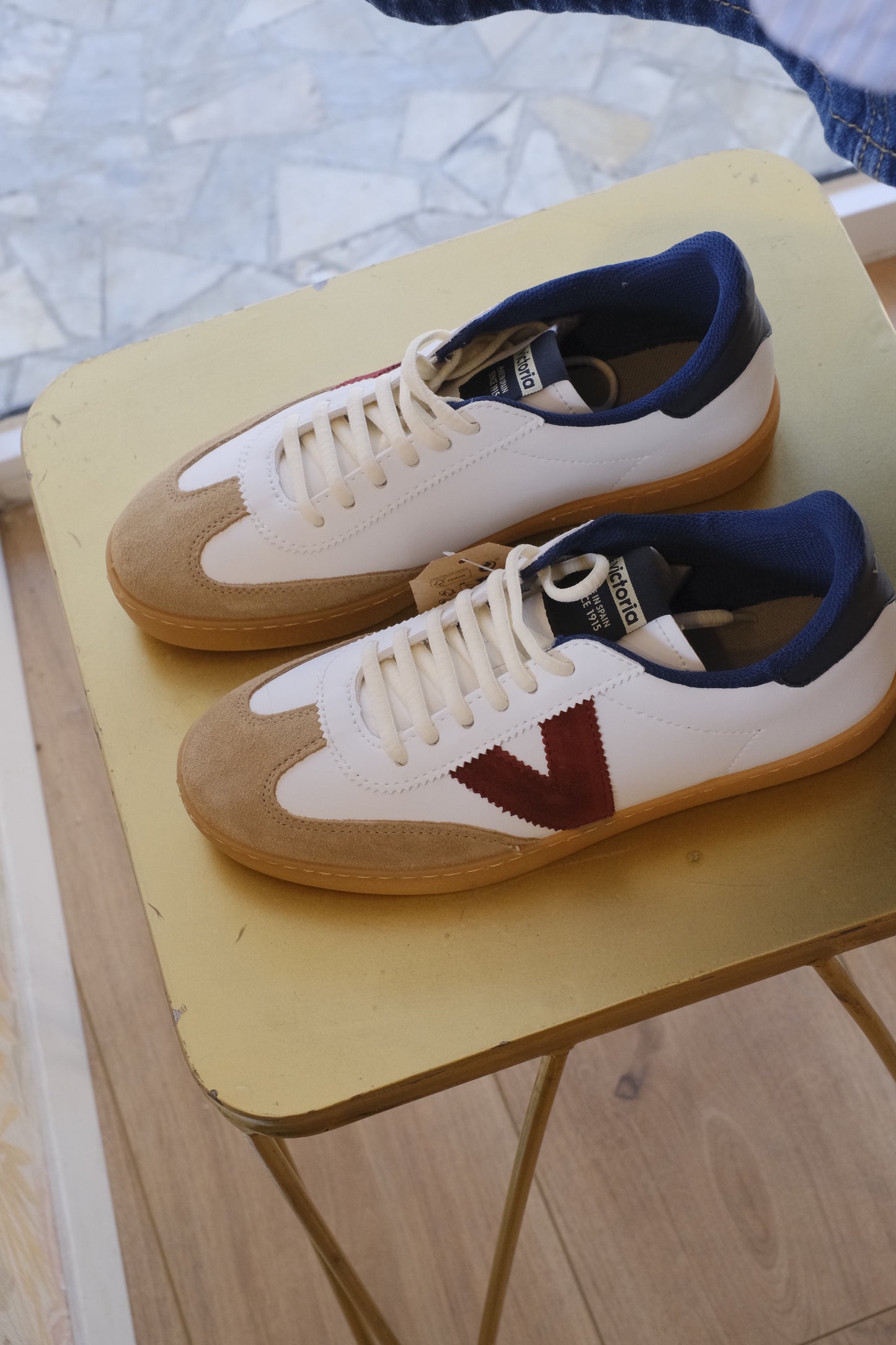 Sneakers basse in pelle - MARINO