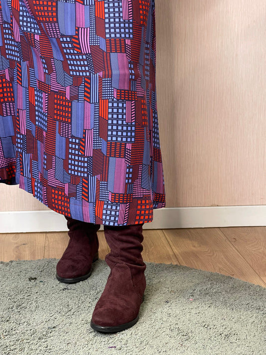 Gonna W03119 - BLUE/ROSSO