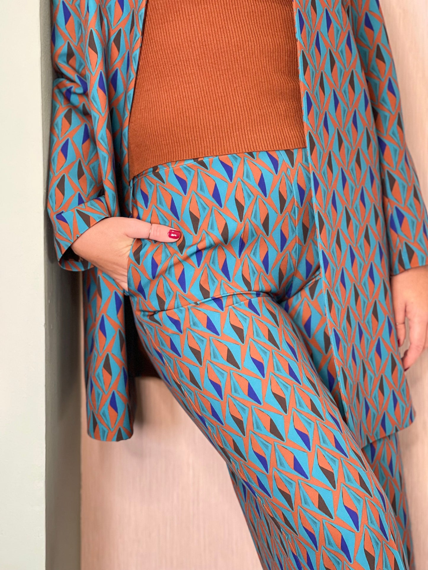 Pantaloni 0T31324-01 fantasia - OTTANIO
