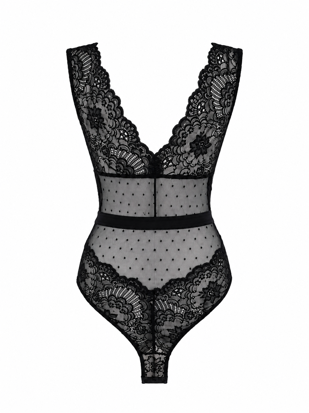 Body pizzo - NERO