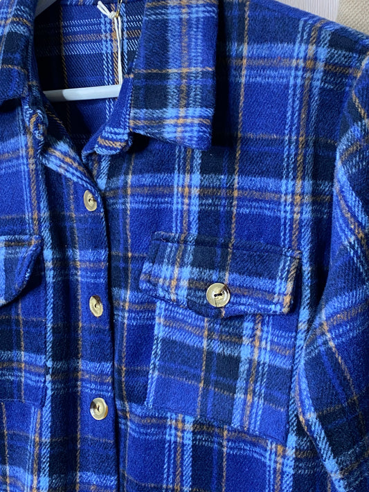 Camicia Flanella - BLUE