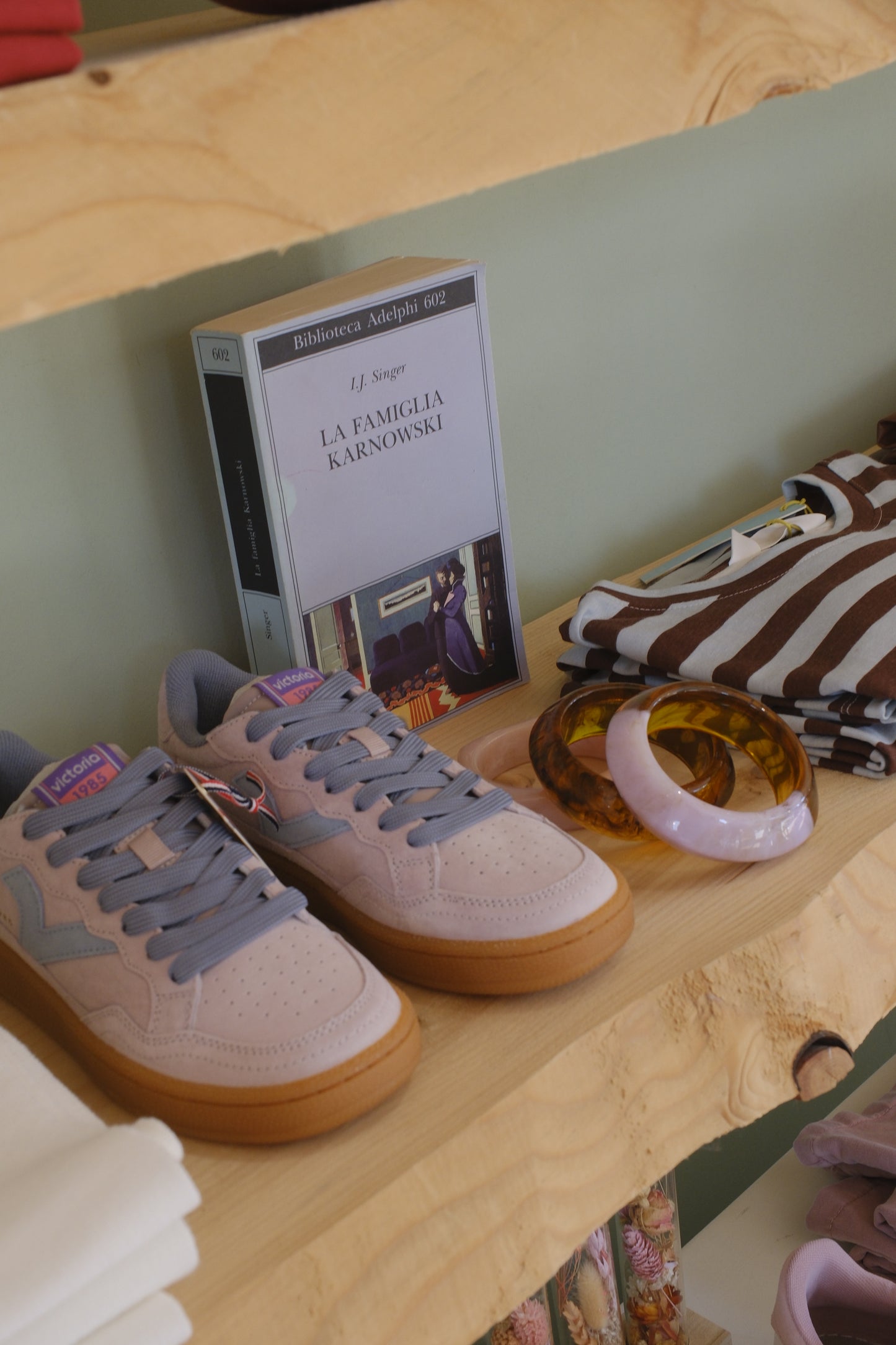Sneakers camoscio - ROSA