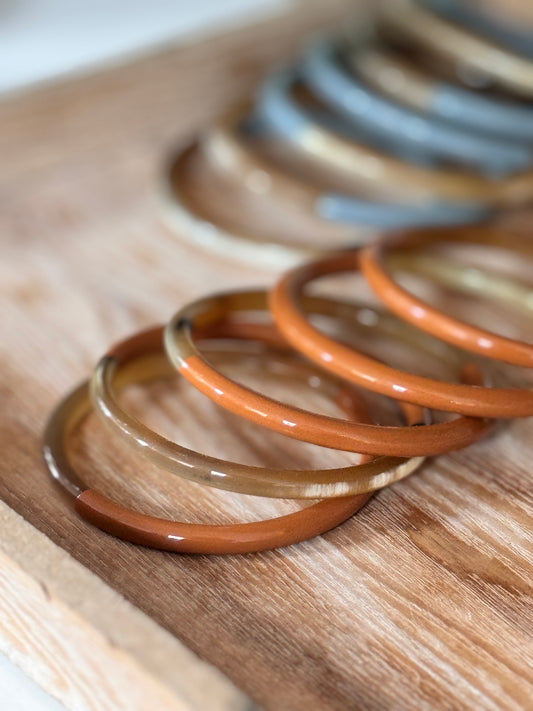 BRACELET HORN-1 Duo Brownie - BEIGE