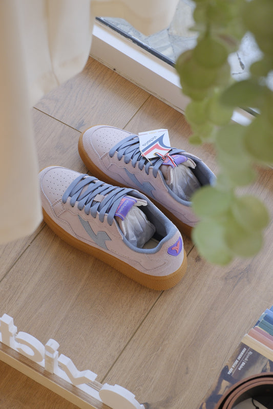 Sneakers camoscio - ROSA