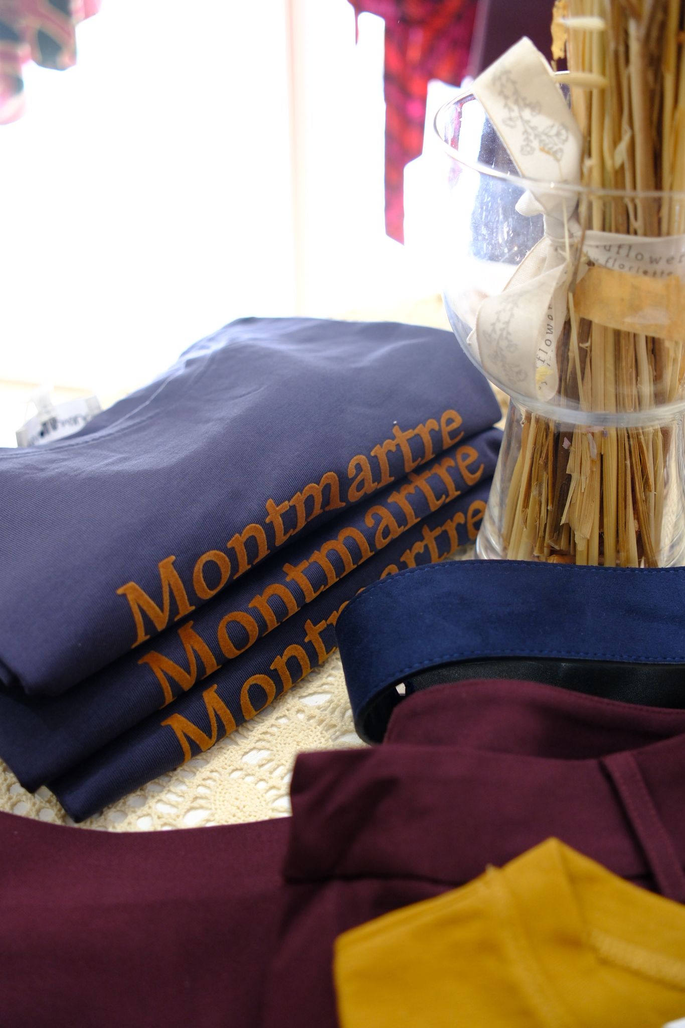 T-shirt stampa Montmartre - BLUE