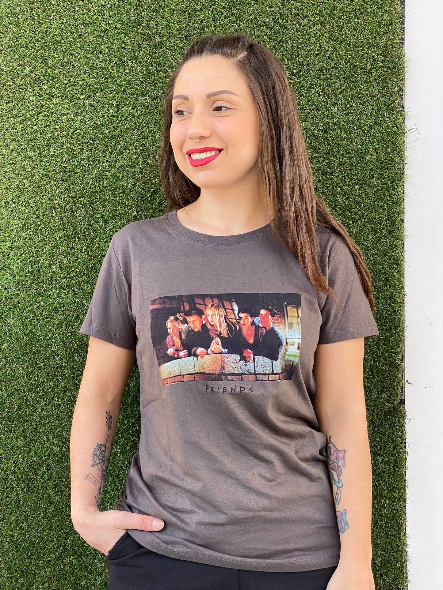 T-Shirt FRIENDS 1 - GRIGIO