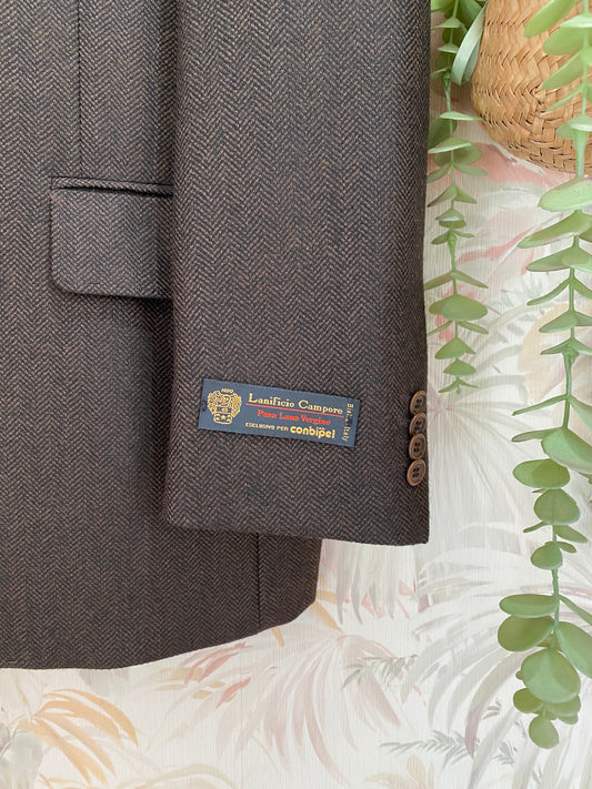 Giacca lanificio Campore - MARRONE