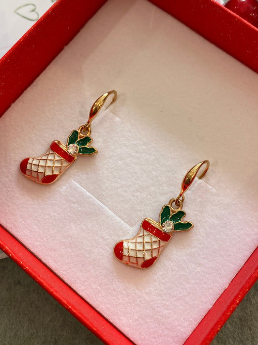 Orecchino Calza Brillantino - ORO