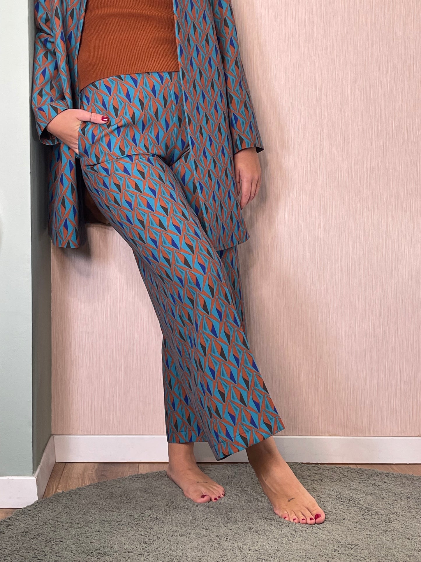Pantaloni 0T31324-01 fantasia - OTTANIO