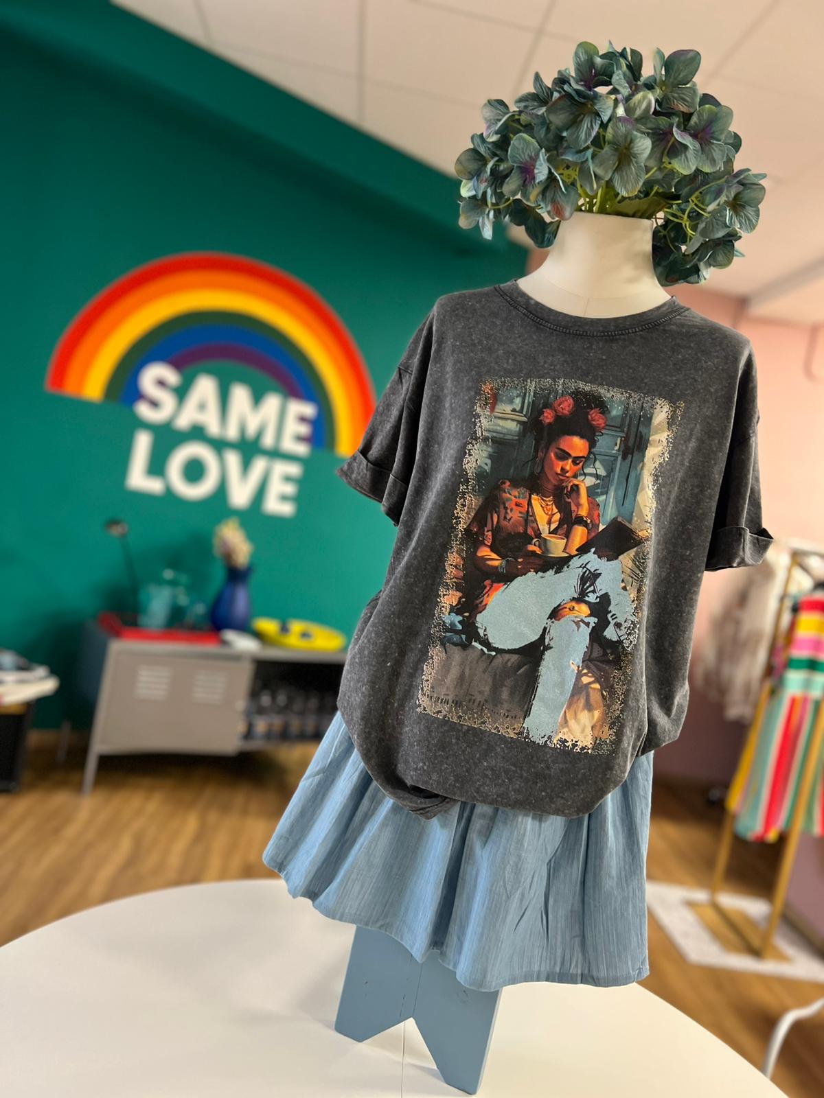 T-shirt Frida - NERO