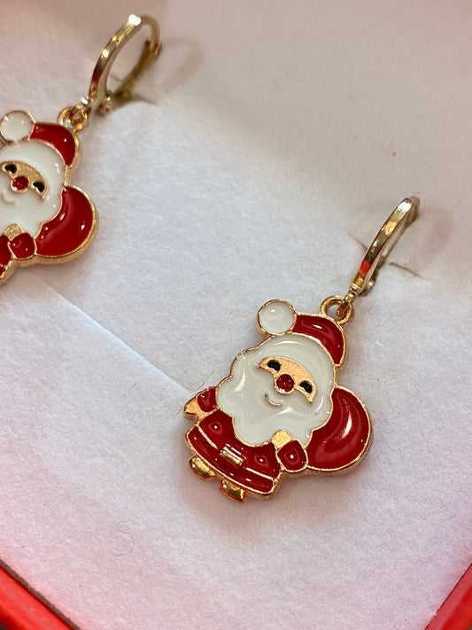 Orecchino Babbo Corpo Cerchio - ORO