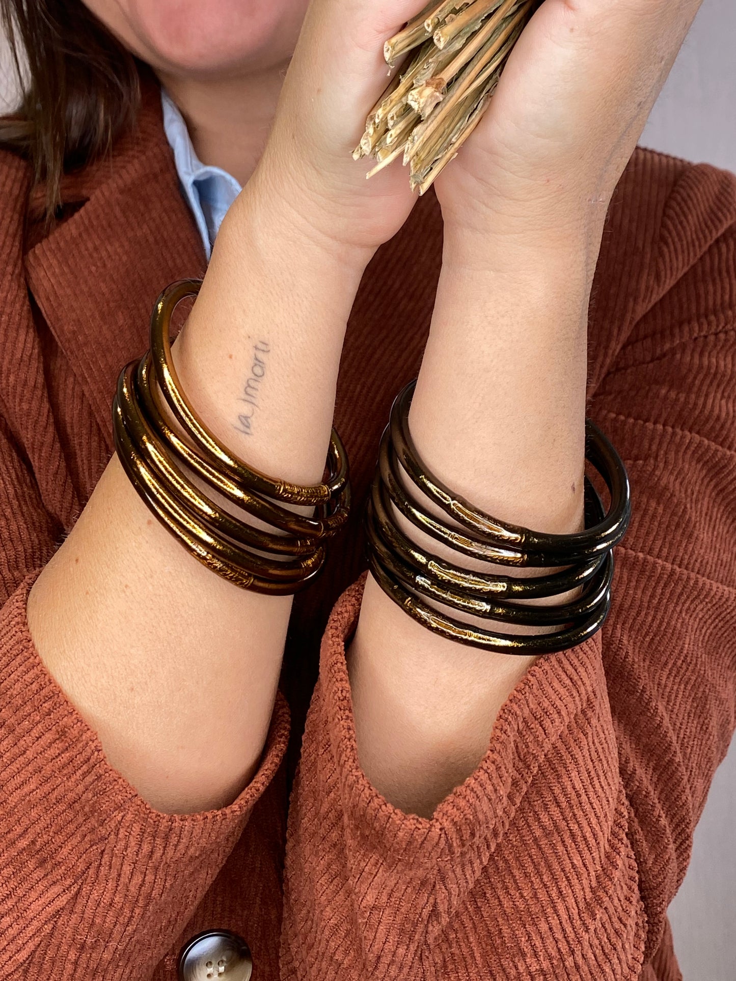 Bracciale IK03 India - MARRONE