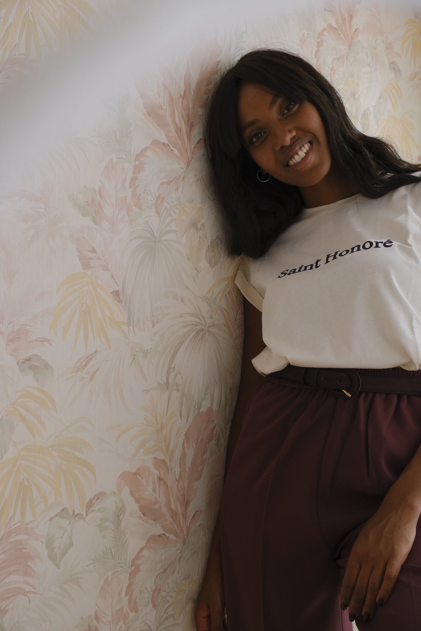 T-shirt stampa Saint Honoré - BURRO