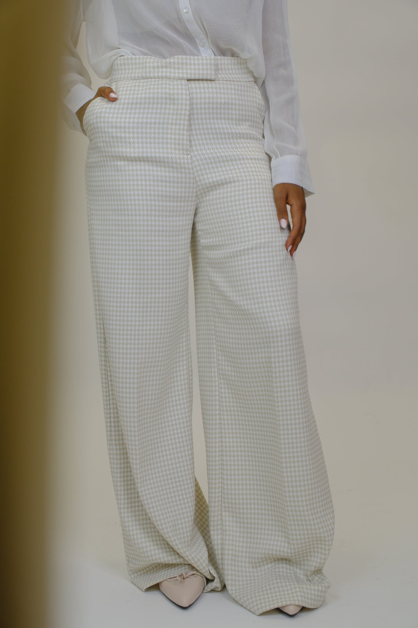 Pantaloni pied poule - BURRO