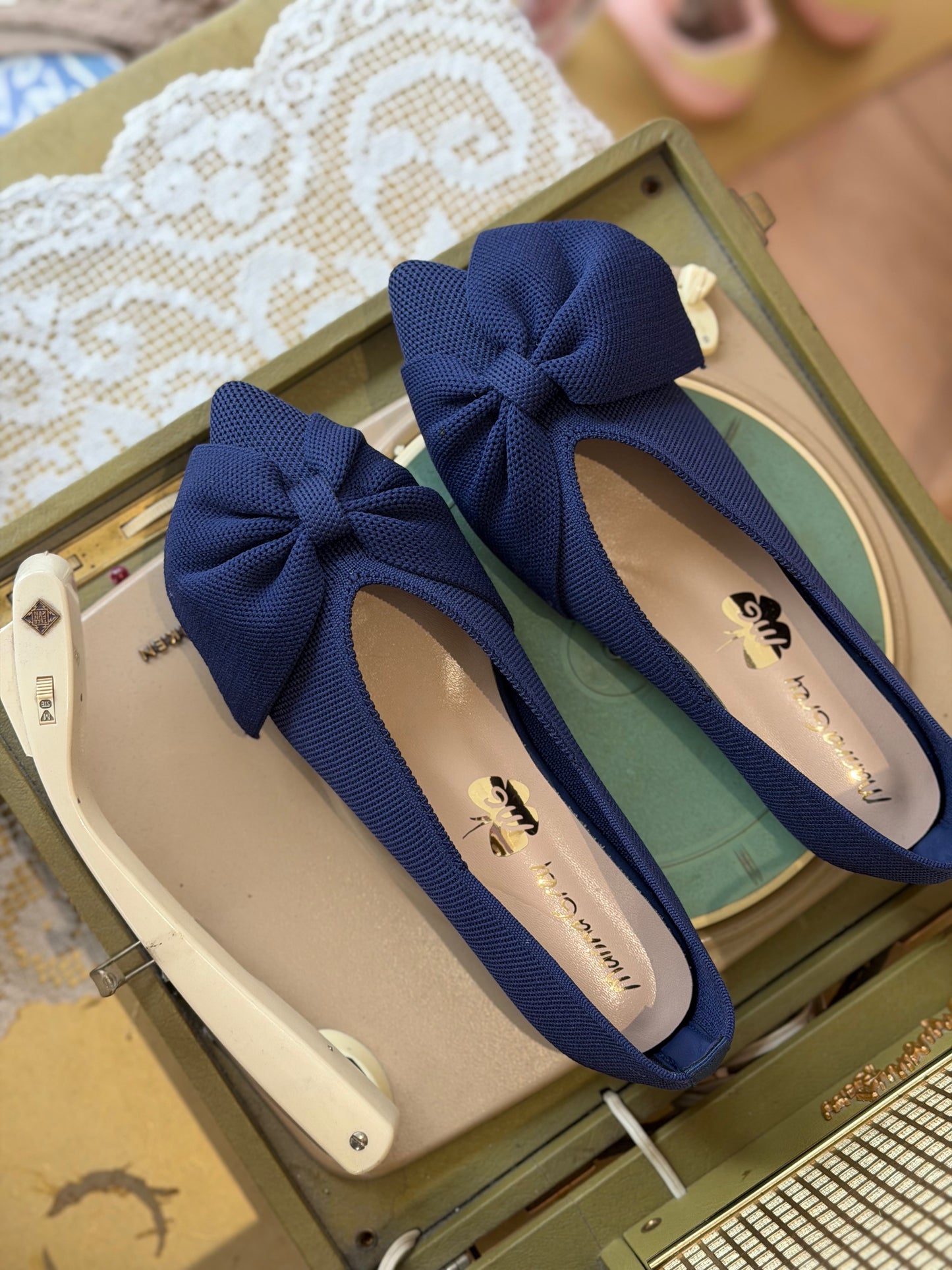 Ballerina fiocco - BLU NAVY