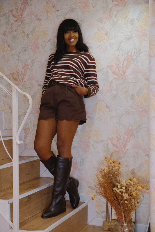 Pantaloncini nuvola - MARRONE