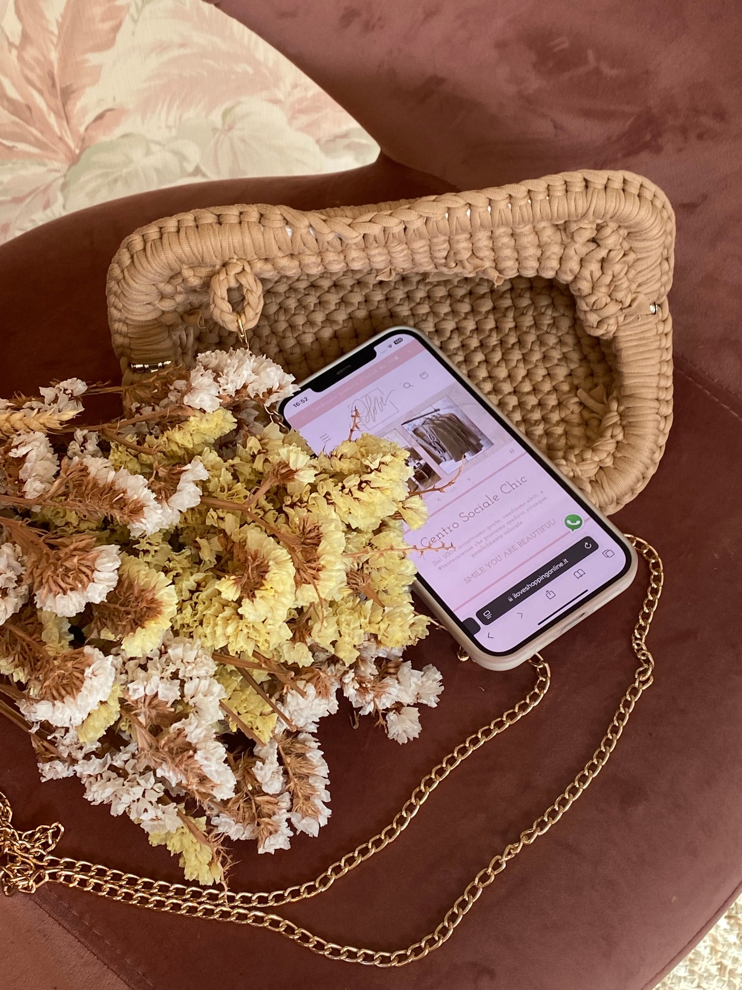 Borsa Cotone - BEIGE