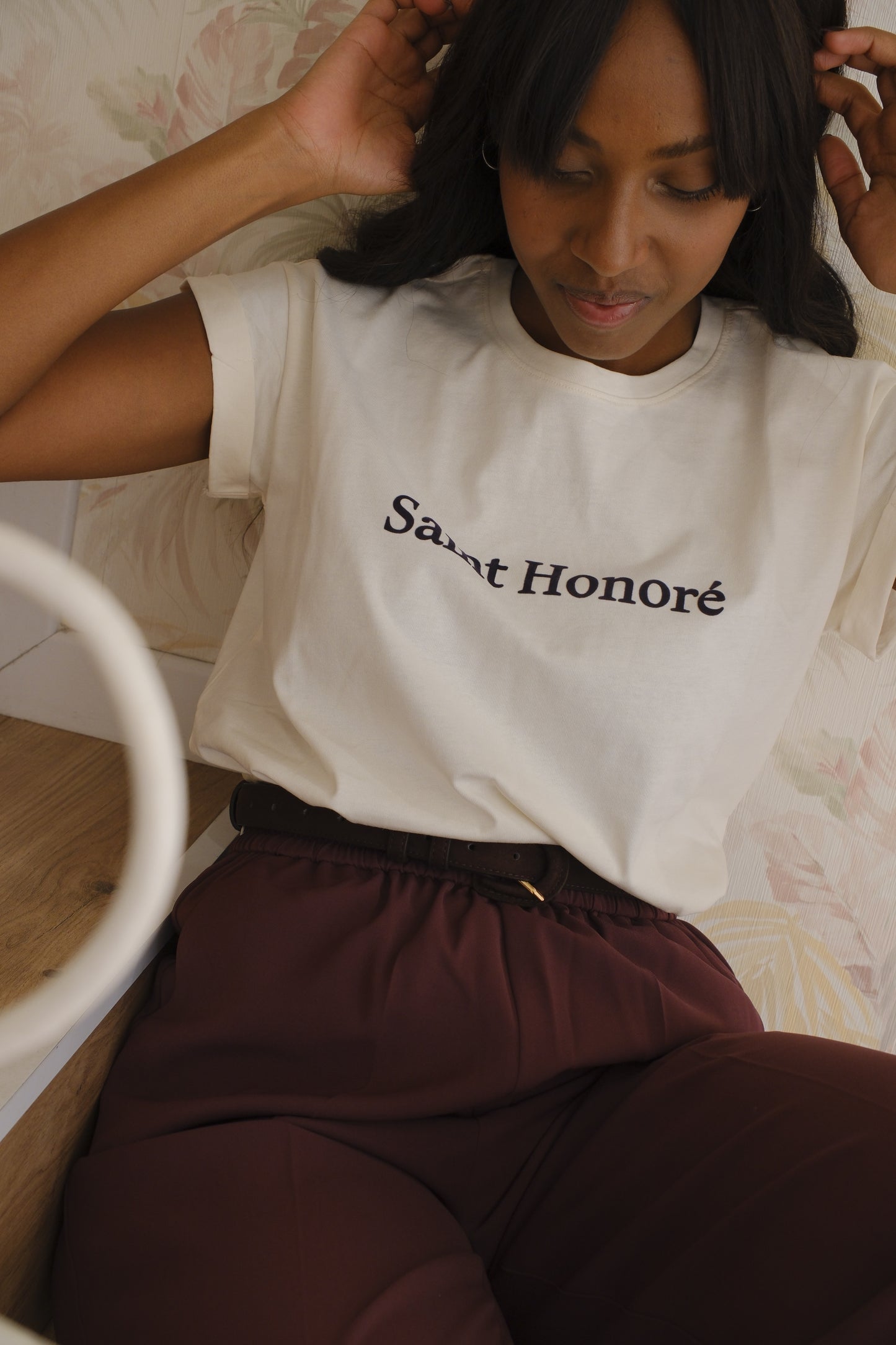 T-shirt stampa Saint Honoré - BURRO