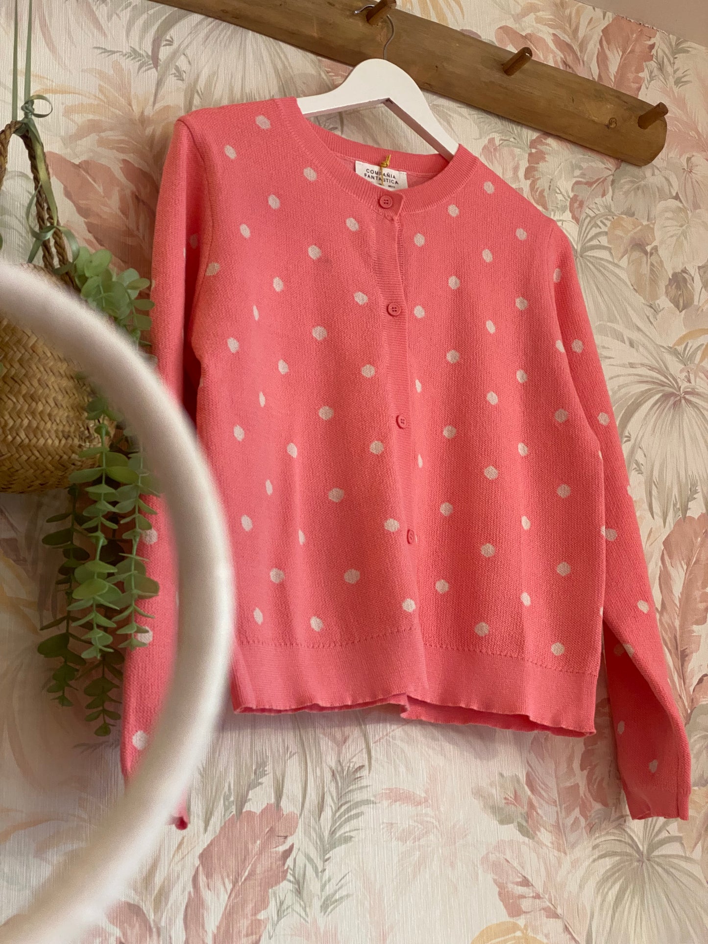 Cardigan 51C/10235 pois - ROSA