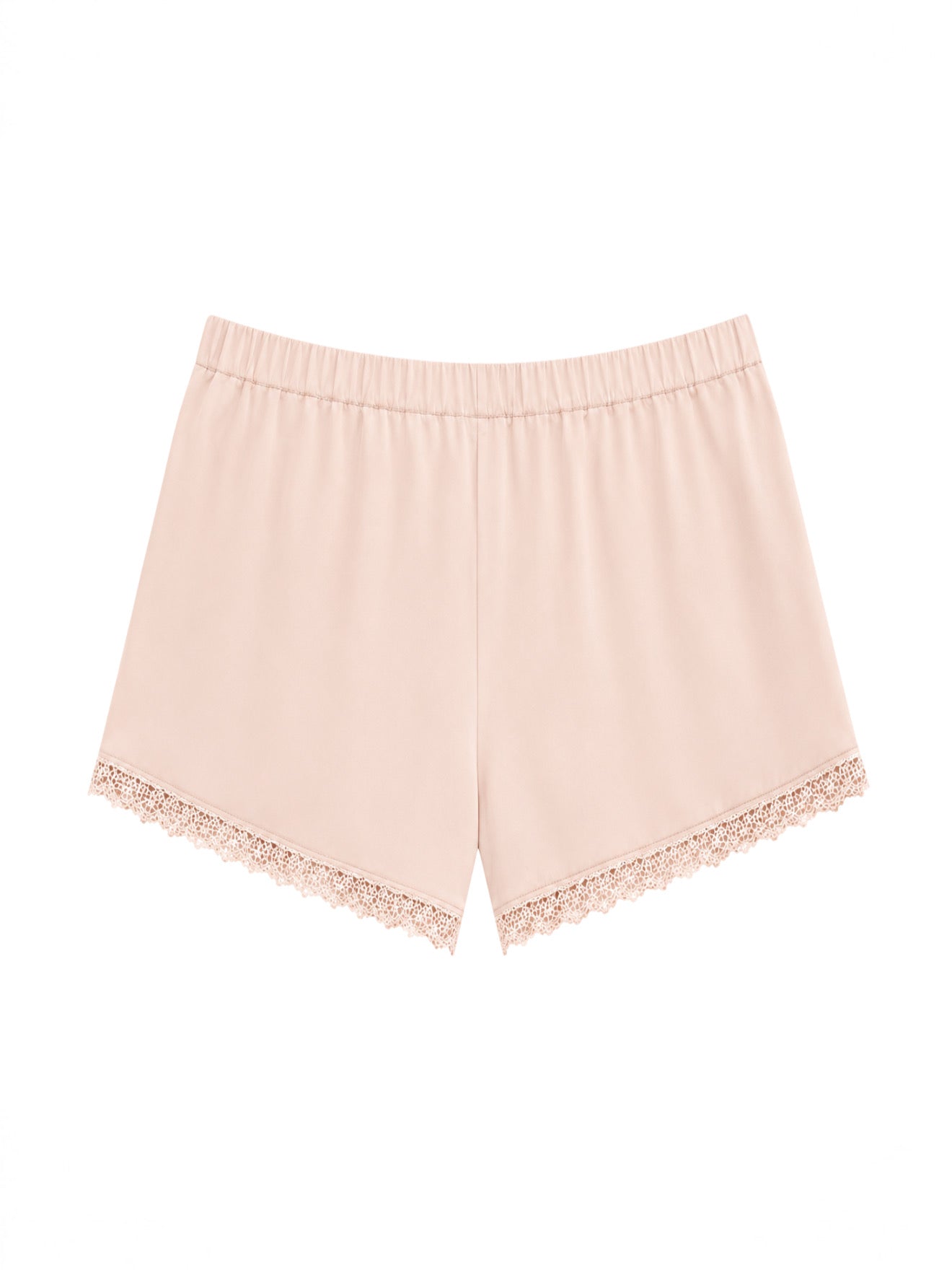 Shorts con pizzo - ROSA