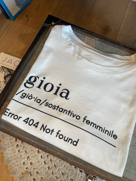 T-shirt GIOIA - BIANCO/NERO