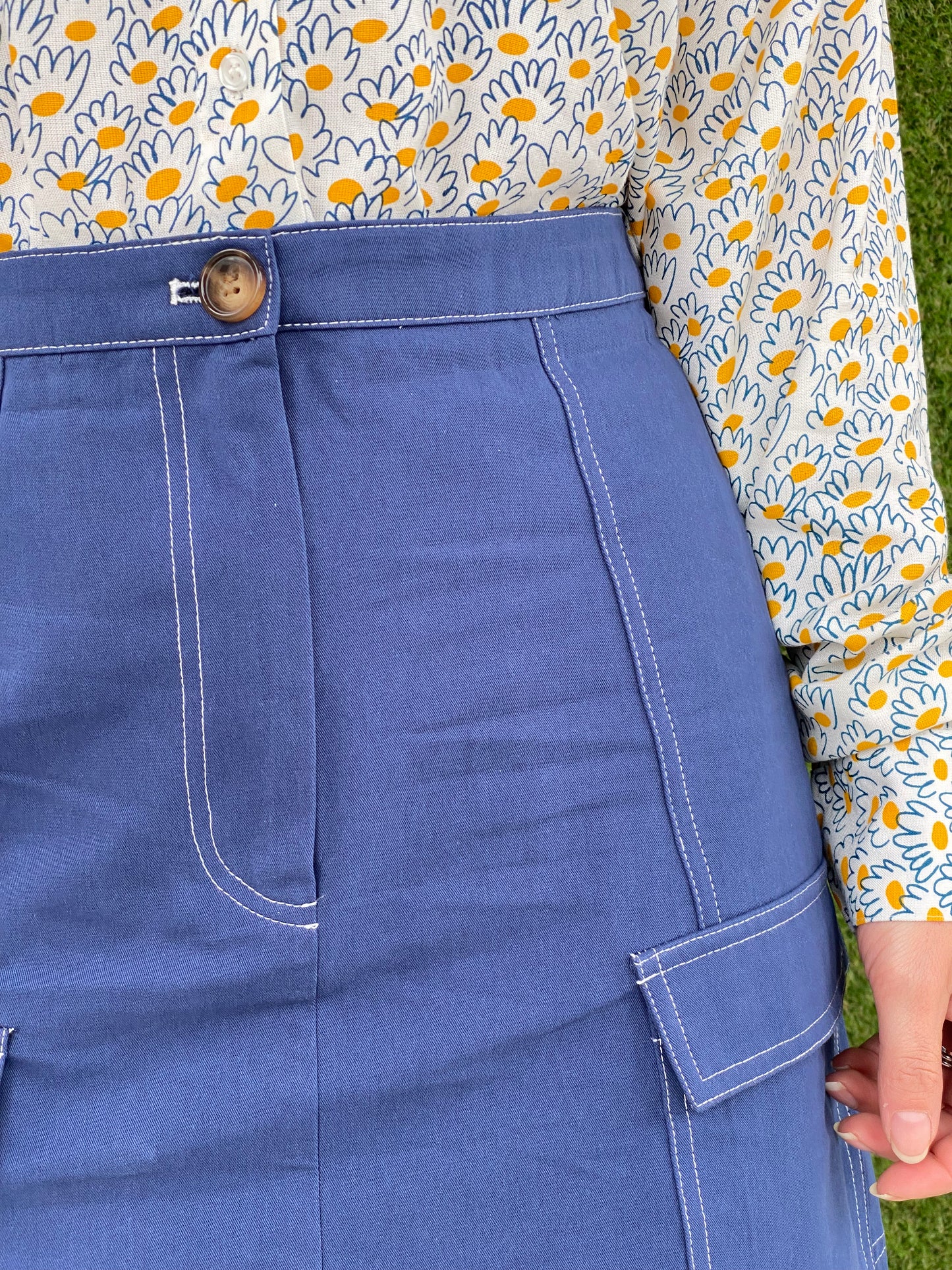 Skirt 41C/11011 - BLUE