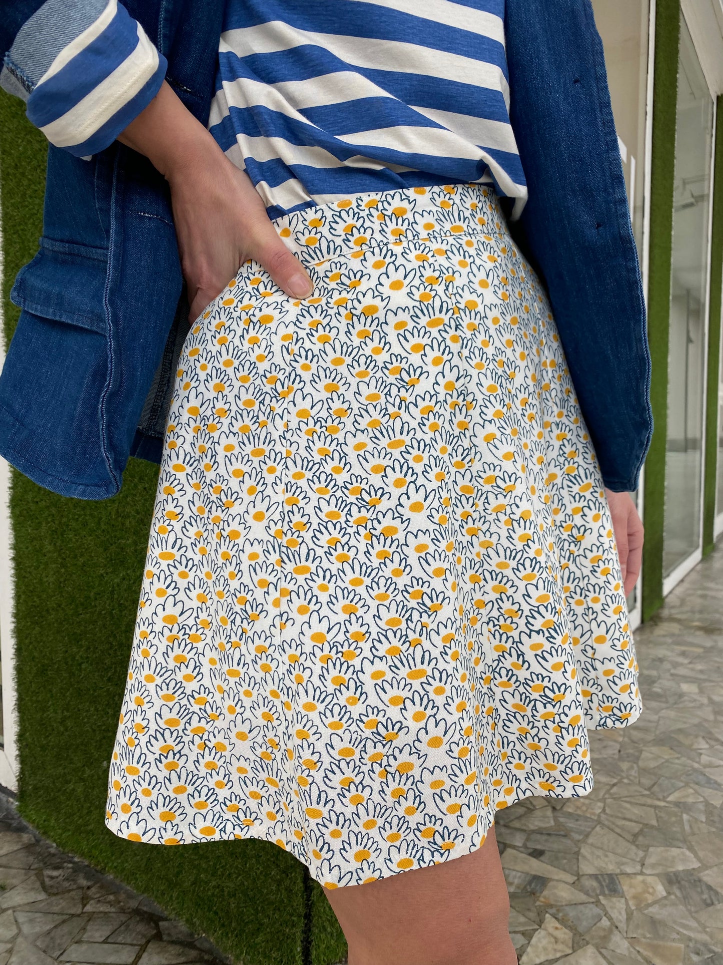 Skirt 41C/40003 - WHITE