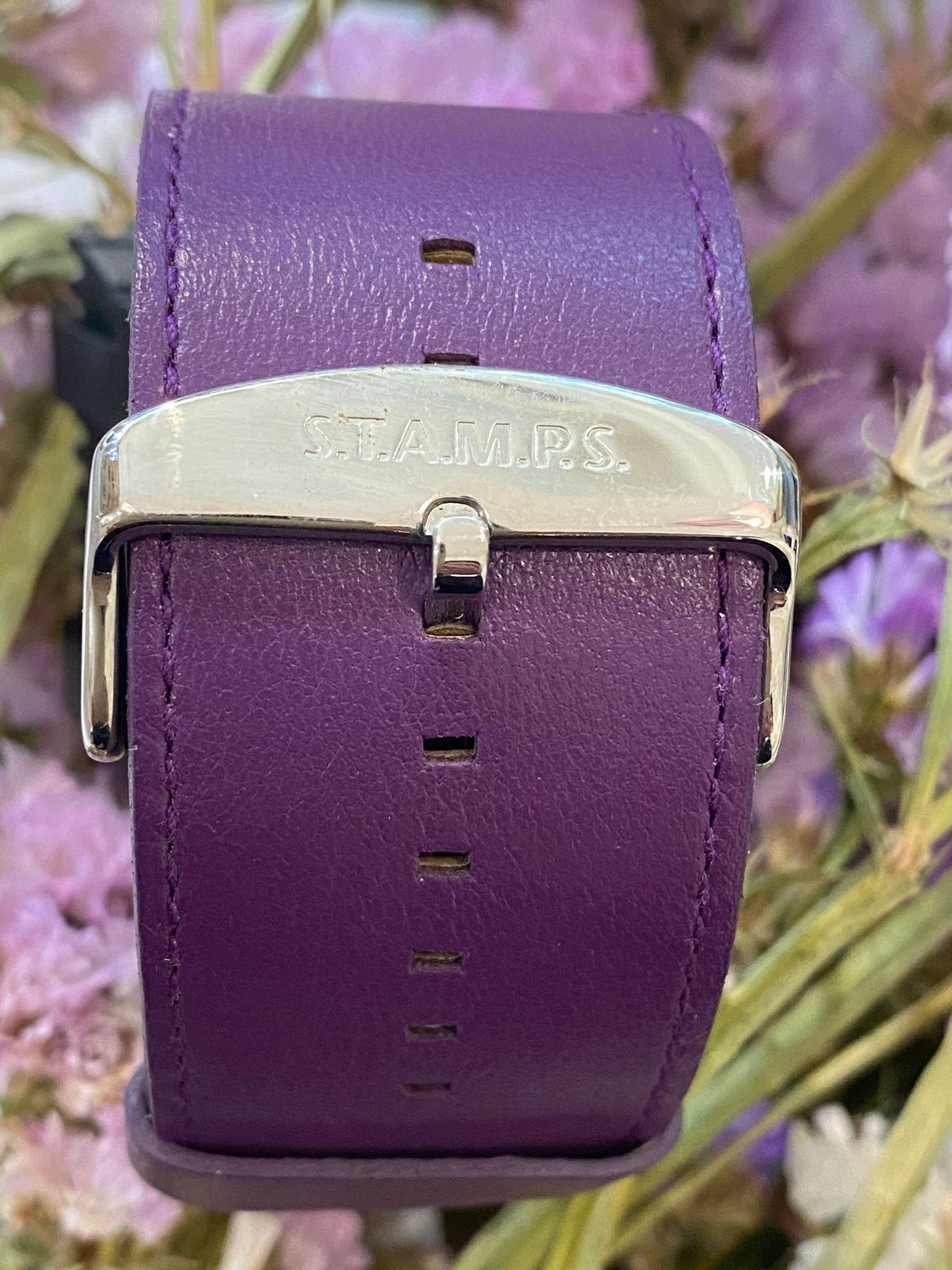 Orologio STAMPS 08 nebulosa - VIOLA
