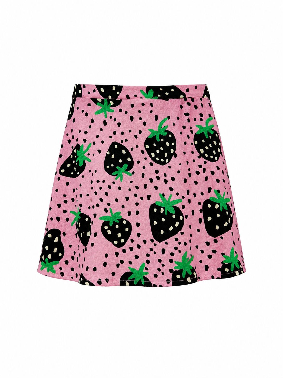 Gonna fantasia fragole - ROSA