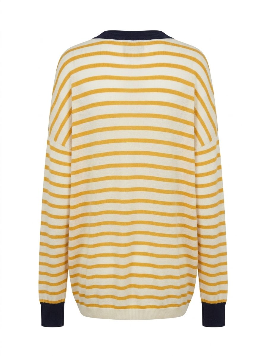 Maglioncino rigato - GIALLO