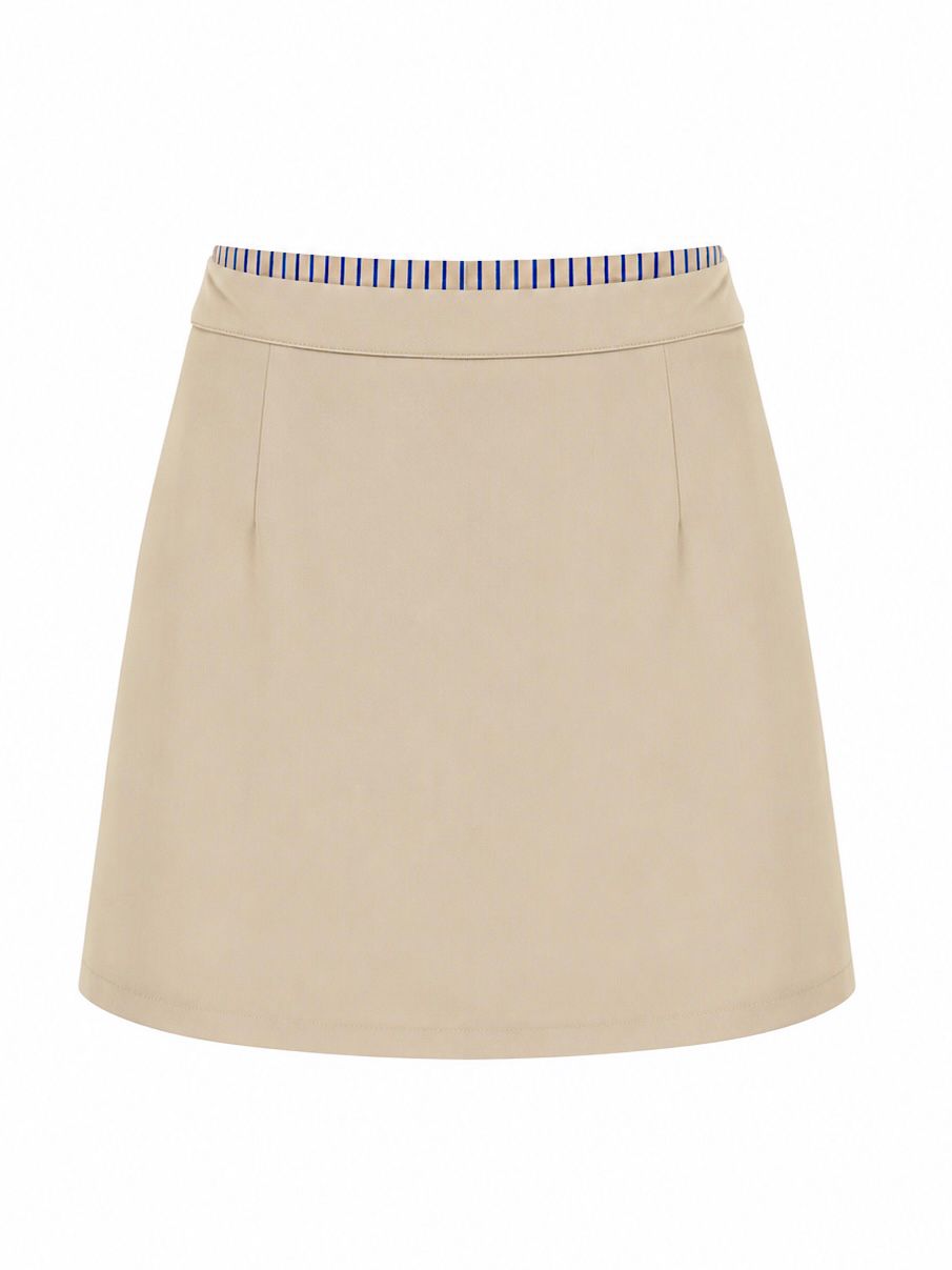 Gonna con pince - BEIGE