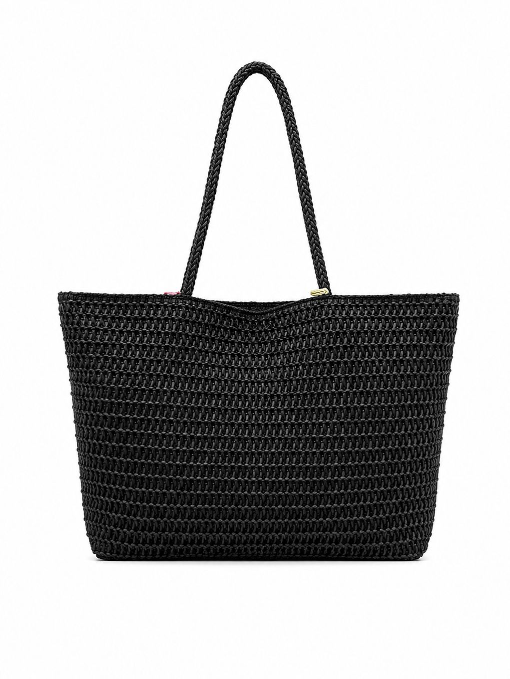 Borsa fiorucci rettangolare - NERO