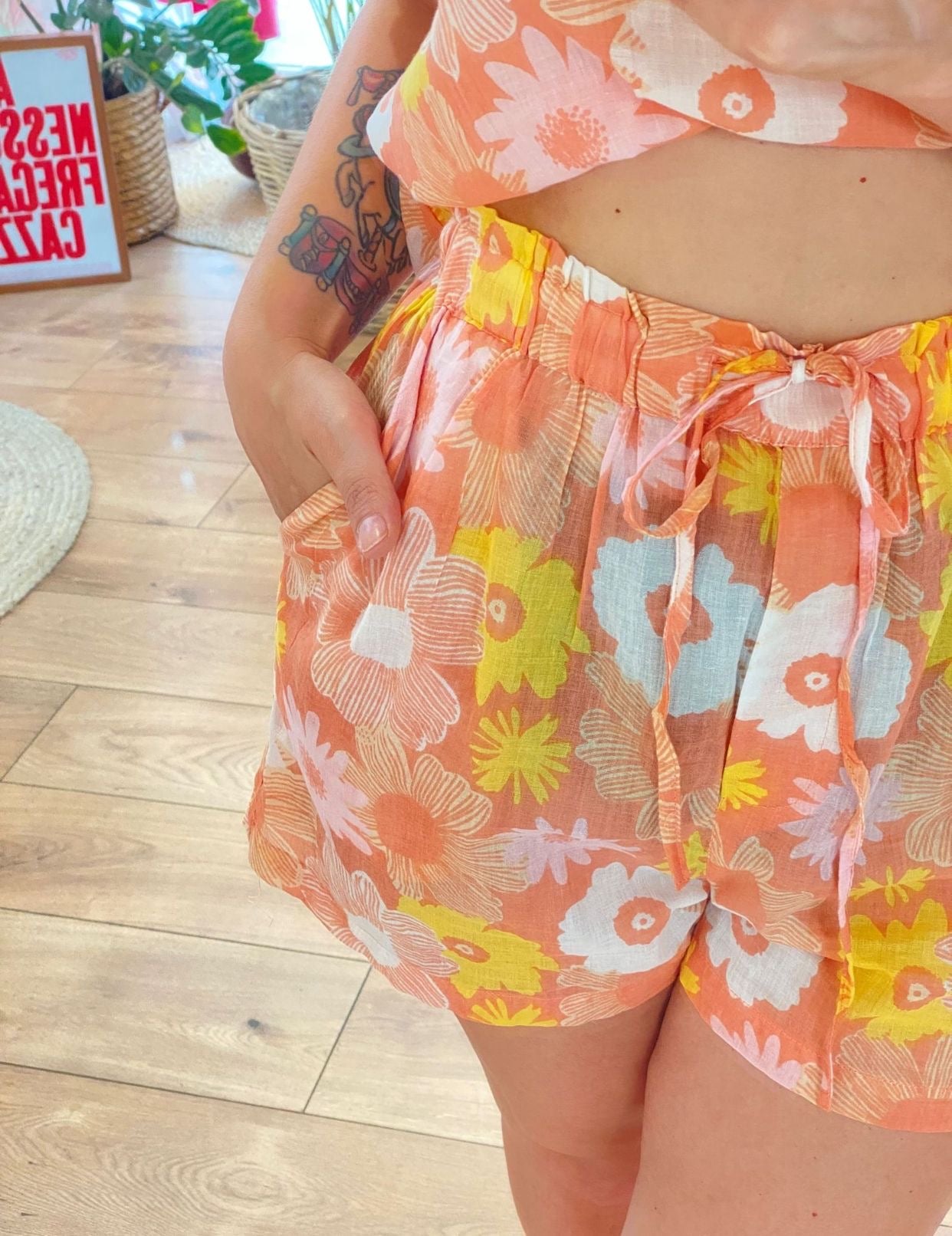 Shorts 32C/43905 - ARANCIONE