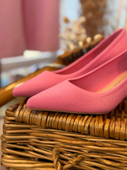 Decolletè Tessuto - FUCSIA
