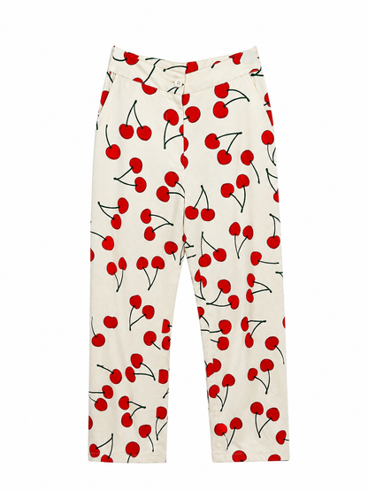 Pantalone ciliegie - PANNA